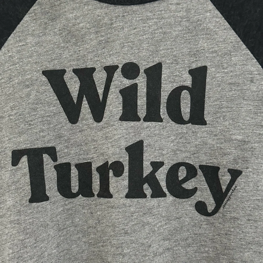 {Rivet Apparel} Wild Turkey Baseball Tee - Sz YL 11-12 🦃 - Picture 7 of 13